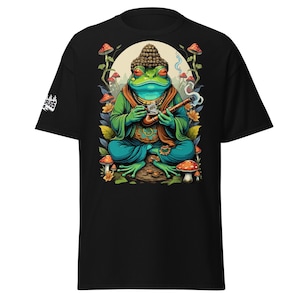 Psychedelic Outfit | Psychedelic T-Shirt | Psychedelic Frog | CATSONDRUGS.COM | Trippy T-Shirt | Psychedelic Wear | Psychedelic Clothing