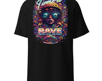 Rave Outfit | Rave T-Shirt | Time to Rave | CATSONDRUGS.COM | Techno T-Shirt | Rave Wear | Rave Clothing | Rave Fashion | Techno Wear