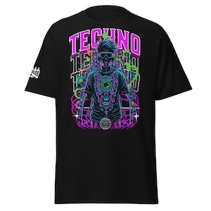 Techno Outfit | Rave Shirt |  Techno Player | CATSONDRUGS.COM | Techno T-Shirt | Rave Wear | Rave Clothing | Rave Fashion
