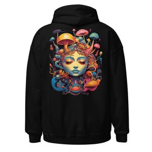 Psychedelic Outfit | Psychedelic Hoodie | Psychedelic Angel | CATSONDRUGS.COM | Techno Hoodie | Psychedelic Wear | Psychedelic Clothing