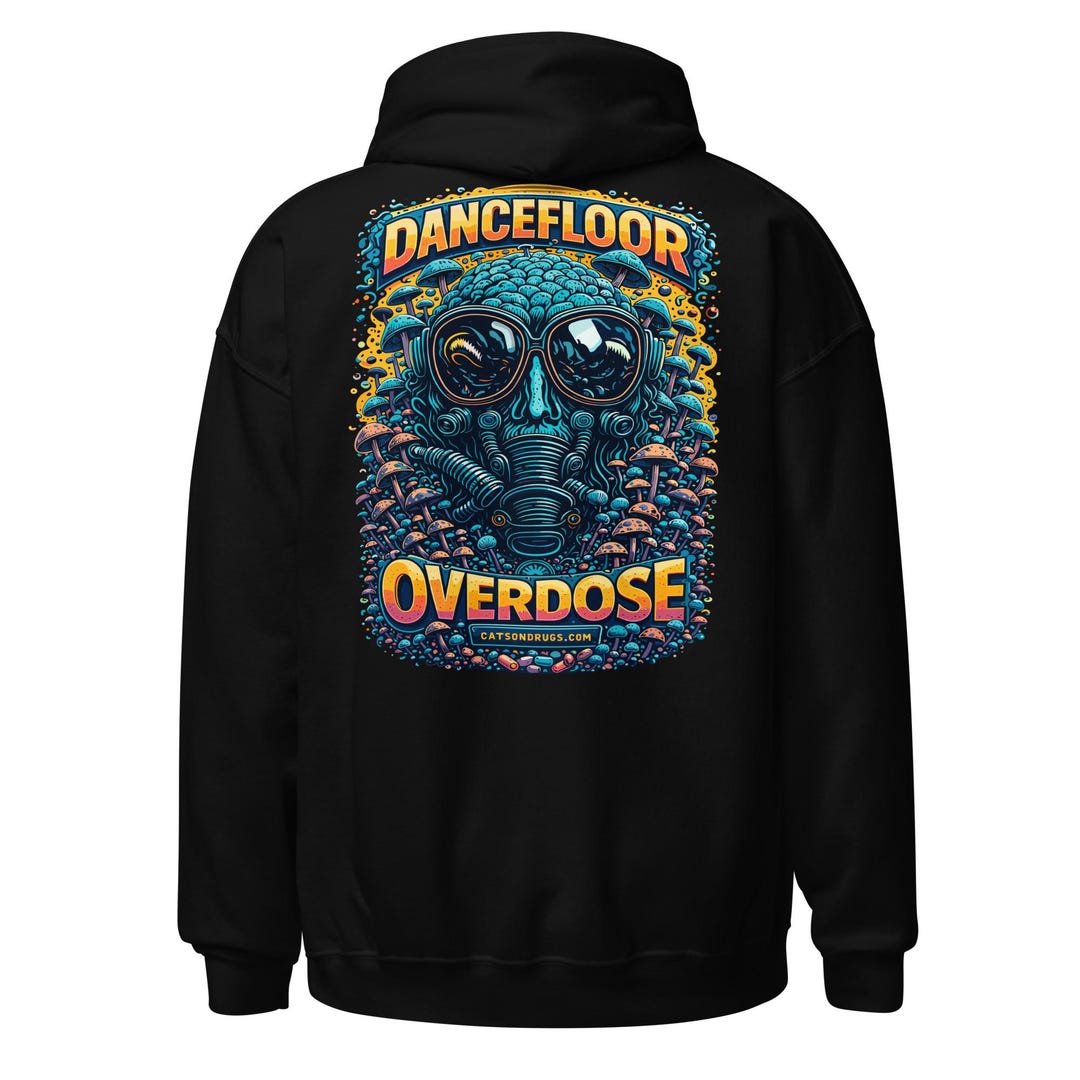 Rave Outfit | Rave Hoodie | Dancefloor Overdose by CATSONDRUGS.COM ...