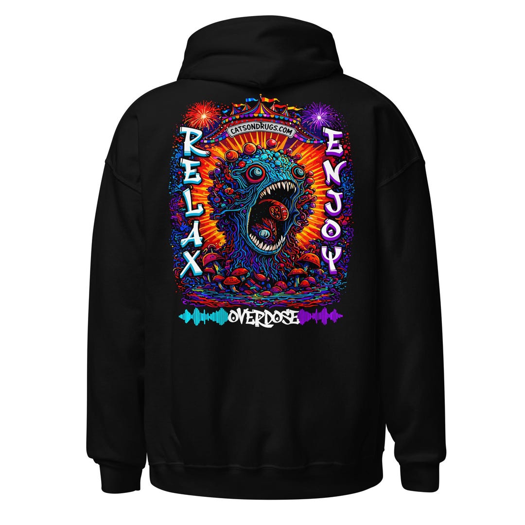Rave Outfit | Rave Hoodie | Overdose Organism | CATSONDRUGS.COM ...