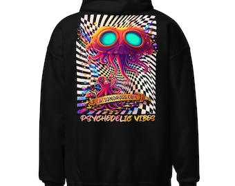 Bluza z kapturem w stylu psychodelicznym | Psychodeliczne wibracje | CATSONDRUGS.COM | Ubrania w stylu psychodelicznym | Moda w stylu psychodelicznym | Odzież w stylu psychodelicznym | Odzież w stylu psychodelicznym | Strój w stylu psychodelicznym