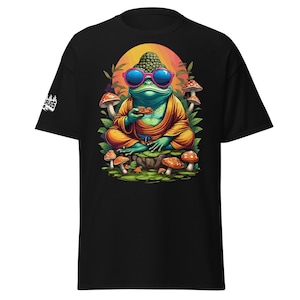 Psychedelic Outfit | Psychedelic T-Shirt | Psychedelic Frog | CATSONDRUGS.COM | Trippy T-Shirt | Psychedelic Wear | Psychedelic Clothing