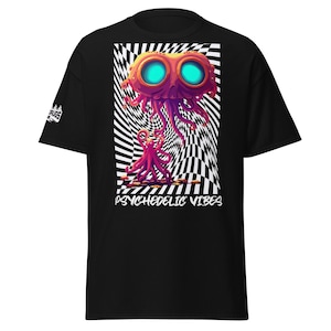 Psychedelic Outfit | Psychedelic T-Shirt  | Psychedelic Vibes | CATSONDRUGS.COM | Trippy T-Shirt | Psychedelic Wear | Psychedelic Clothing