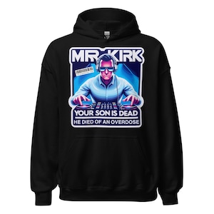 Rave Outfit | Rave Hoodie | Mr Kirk, Dead Son | CATSONDRUGS.COM | Techno Hoodie | Rave Wear | Rave Clothing | Rave Fashion | Techno Wear