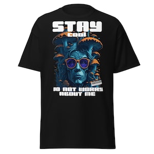 Psychedelic Outfit | Psychedelic T-Shirt | Stay Cool Organism | CATSONDRUGS.COM | Trippy T-Shirt | Psychedelic Wear | Psychedelic Clothing