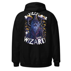 Rave Outfit | Rave Hoodie | Dancefloor Wizard | CATSONDRUGS.COM | Techno Hoodie | Rave Wear | Rave Clothing | Rave Fashion | Techno Outfit