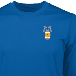 Pickleball Beast Manches longues Tee-Wicking Humidité, Pickleball Dry Fit Shirt