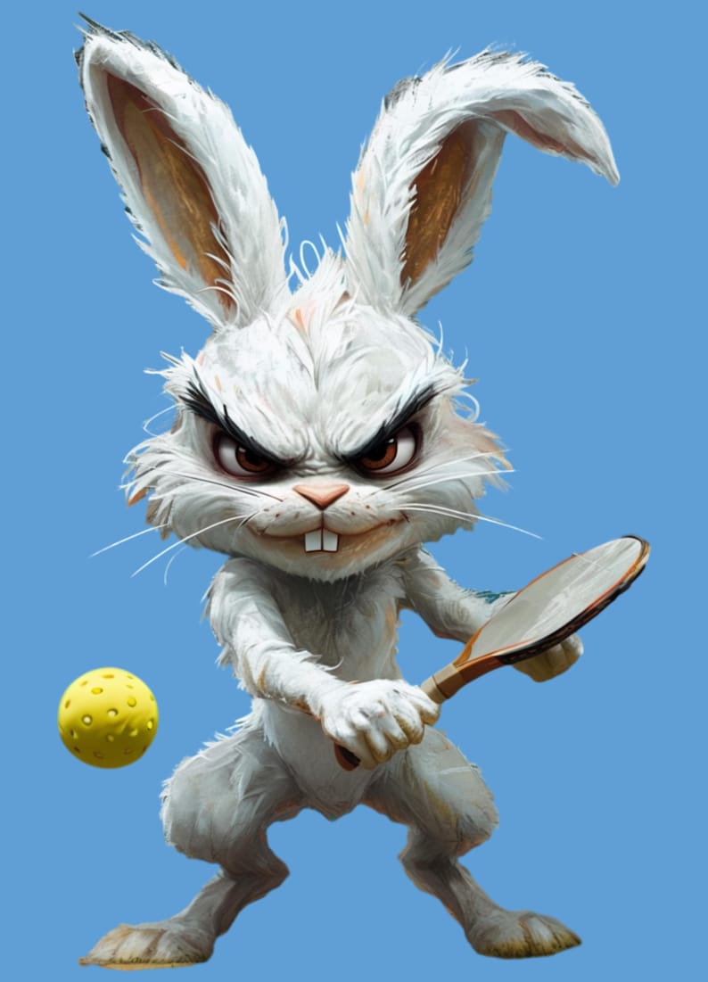 Pickleball PNG Download, Pickleball Player Clipart for POD, Printable ...