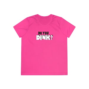 Pickleball Shirt, Ladies Pickleball Tee, Athletic T-Shirt for Women, Moisture Wicking Pickleball Shirt, Gift for Pickleball Players