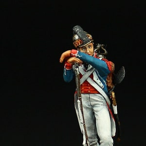 Tin soldier Collectible Line Fusilier, France, 1796  54 mm Napoleonic Wars