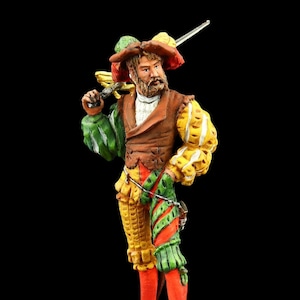Tin soldier Collectible Double-pay Landsknecht 54 mm Renaissance, Landsknects etc.