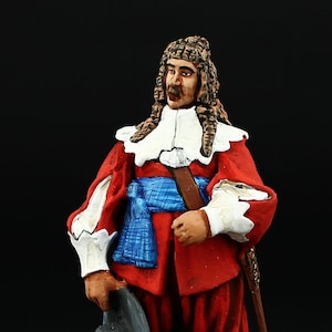 Tin soldier Collectible French Chevalier 54 mm European Wars