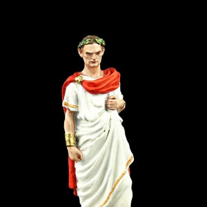 Tin soldier Collectible Julius Caesar. 44 A.C. 54 mm  Ancient Rome