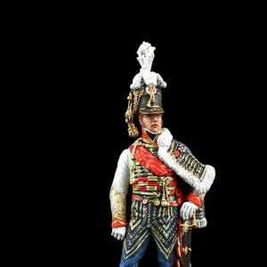 Soldado de plomo coleccionable del general Jean-Andoche Junot (1771-1813), 54 mm, Guerras Napoleónicas