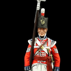 Tin Soldier: British Infantry Sergeant, Napoleonic Wars (54mm)