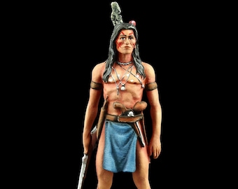 Tennsoldat Samlarfigur Crazy Horse 54 mm Amerikanska Urfolk