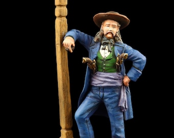 Tin soldier Collectible Gunslinger  54 mm Old West: Cowboys and Trappers