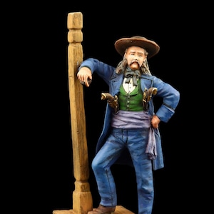 Tin soldier Collectible Gunslinger  54 mm Old West: Cowboys and Trappers