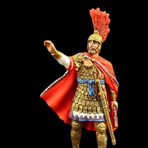 Tin soldier Collectible Byzantine Emperor Heraclius, VII c. 54 mm Byzantine