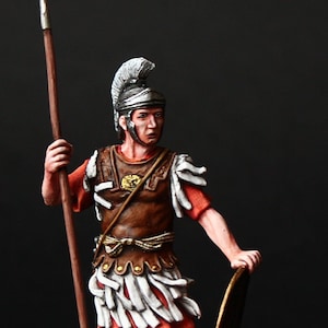 Tin soldier Collectible Praetorian Guard, 50 A.D. 54 mm  Ancient Rome