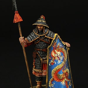 Tin soldier Museum (TOP) Chinese Heavy Infantryman, XIII c. 54 mm Far East, China State