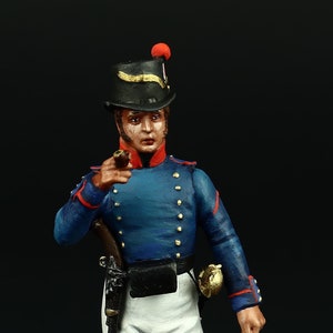 Tin soldier Collectible Sailor of the Napoleonic France, 1812  54 mm Napoleonic Wars