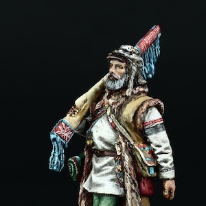 Tin soldier Collectible American Trapper 54 mm Old West: Cowboys and Trappers