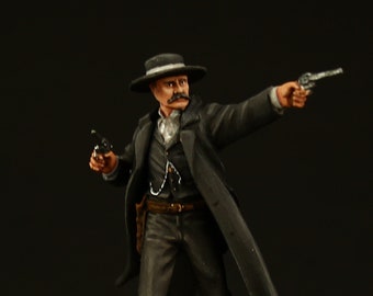 Tin soldier Collectible Wyatt Earp 54 mm Old West: Cowboys and Trappers