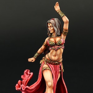 Tin soldier Collectible Bellidance Girl 54 mm Female Models