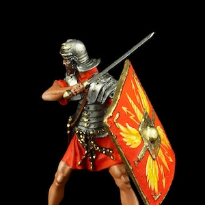 Tin soldier Collectible Roman Legionary 54 mm  Ancient Rome & Carthage