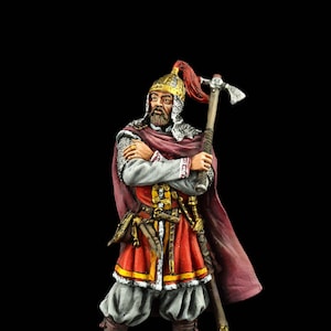 Tin soldier Collectible Igor Rurikovich - Old Russian Prince, Husband of Princess Olga (877-945)  54 mm Russian State