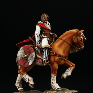 Tin soldier Museum (TOP) Arthurian Tales: Grail Knight 54 mm Medieval Age & Crusades