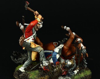 Figurine Metal Modeles – Officier 1er Régiment De Carabiniers – 54 Mm – Kit à Peindre
