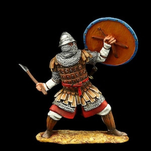 Tin soldier Collectible Varangian Guard on Byzantine Service, X c. 54 mm Byzantine