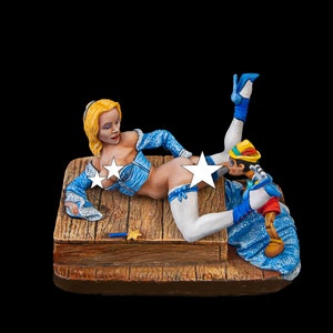 Tin soldier Museum (TOP) Pinocchio 54 mm Female Models