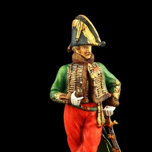 Tin soldier Collectible General Lasalle, France 54 mm Napoleonic Wars