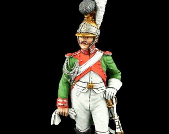 Tin soldier Collectible 54 mm Italian Grenadier of the 1st (Milano) Regiment of the Royal Guard, 1811-12  Napoleonic Wars