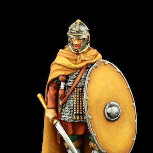 Tin soldier Collectible Roman auxiliary soldier, II c. A.C. 54 mm  Ancient Rome & Carthage