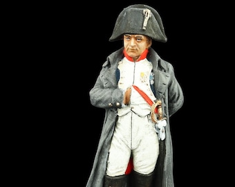 Żołnierzyk ołowiany kolekcjonerski 54 mm Cesarz Napoleon Bonaparte, Francja, 1805-15 Wojny napoleońskie