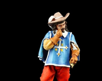 Figurine En Plomb - Capitaine De Mousquetaire 1670, Occasion Collection