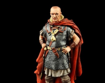 Soldat jouet en étain peint Roman Draconarius 54 mm prévente | Art