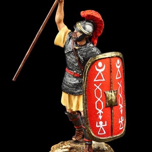 Tin soldier Collectible Carthaginian Soldier, Punic Wars, III-II B.C 54 mm  Ancient Rome & Carthage