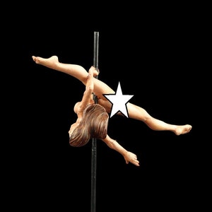 Tin soldier Collectible Pole Danceer 54 mm Female Models