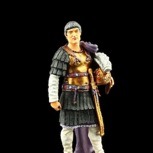 Tin soldier Collectible Constantine &#39;the Great&#39;, Emperor of Rome 54 mm  Ancient Rome & Carthage