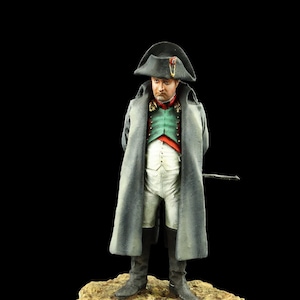 Tin soldier Collectible 54 mm Emperor Napoleon Bonaparte, France, 1805-15 Napoleonic Wars