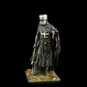 Tin soldier Museum (TOP) Knight Hospitaller, XIII c. 90 mm Medieval Age & Crusades