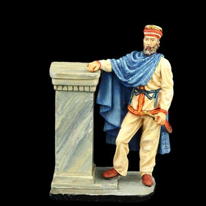 Tin soldier Collectible Lucius Septimius Odaenathus, Palmyra King, III c. A.D.  54 mm Antique World: Palmira