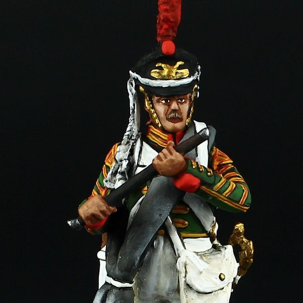 Tin soldier Collectible Russian fifer of the Life-Guard infanry regiments, 1812-15  54 mm Napoleonic Wars